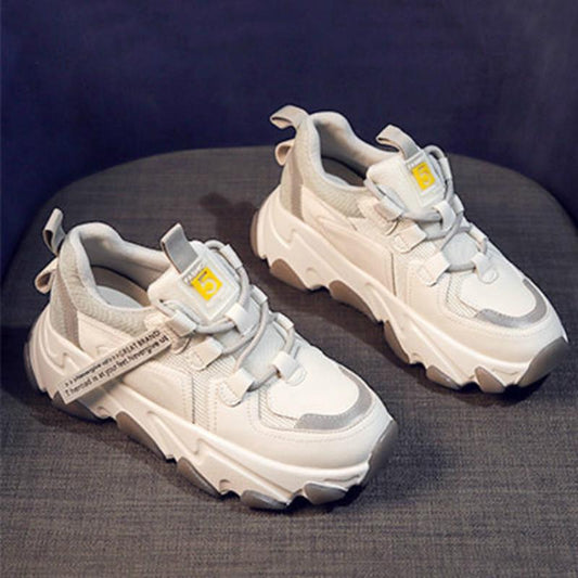 Daddy shoes ins women's shoes sports street shot The new wild small white spring tide shoes casual