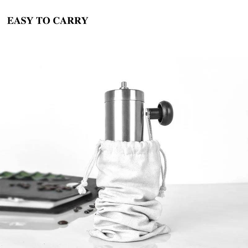 Hand Grinding Coffee Machine Hand Cooked Coffee Bean Grinder Stainless Steel Small Manual Abrasion