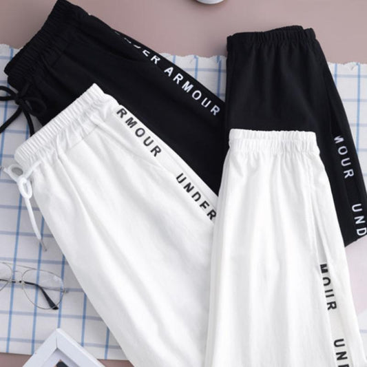 Ice Silk Harem Pants Women's Summer Thin Section Loose Summer Beam Feet Nine-point Pants Casual Lantern Pants