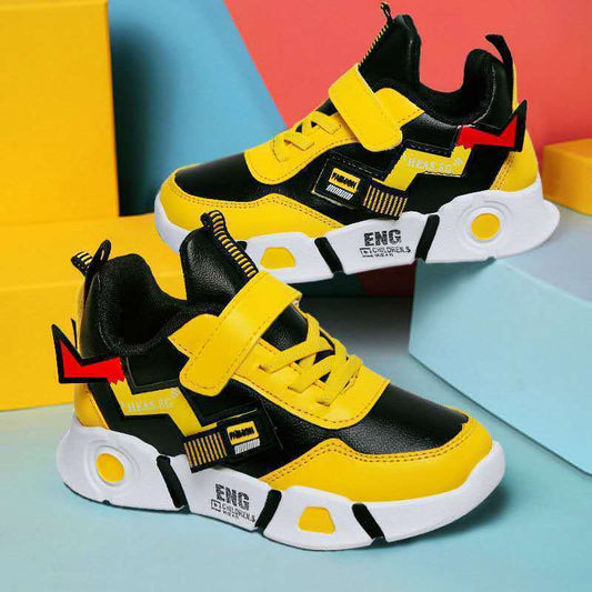 Universal Breathable Running Shoes for Boys and Girls All-match Comfortable Sneakers Spring Mesh Breathable Elementary School Shoes