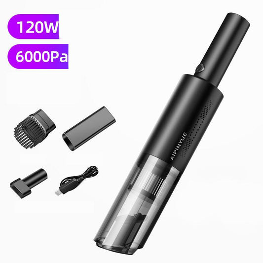 Car Vacuum Cleaner Car Wireless Charging Car Home Dual-purpose Special High-power Powerful Mini Car Cleaning Tool To Clean Dust
