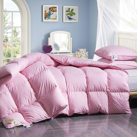 Thick and Warm Winter Duvet White Goose Down 4/5kg Single Double Spring Duvet