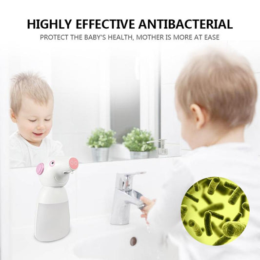 Automatic Sensor Foaming Soap Dispenser Foaming Hand Washer Soap Dispensers Cute Cartoon Style