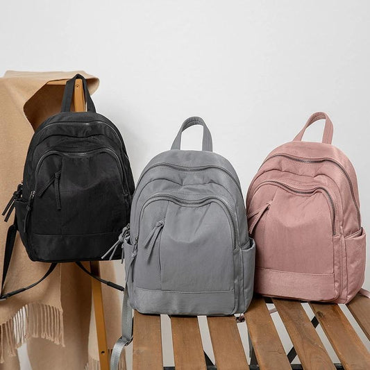 Women's Oxford Cloth Backpack Travel Canvas Korean Wild School Bag Small Backpack Female Bag