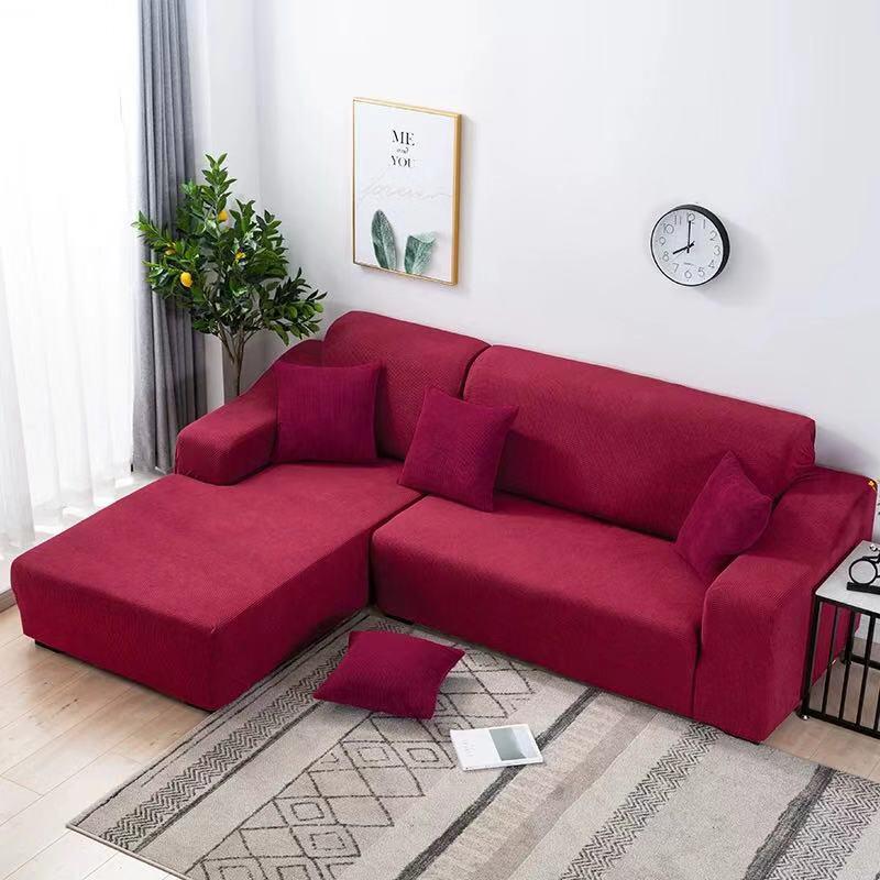 Sofa Seat Cover 1/2/3/ 4 Slipcover Stretch Elastic Couch Chair Protector Home