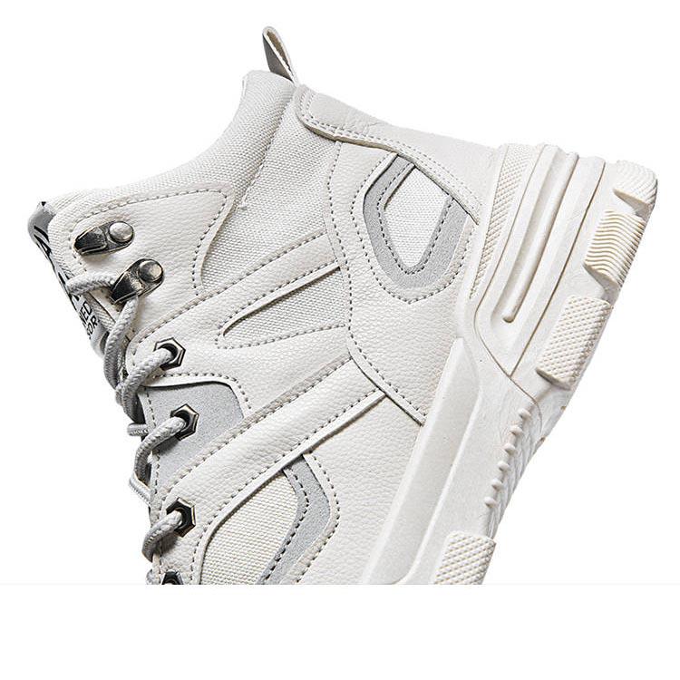 Autumn Winter Martin Boots High-top Booties Men's Desert Boots Lace-up Outdoor Tooling Shoes