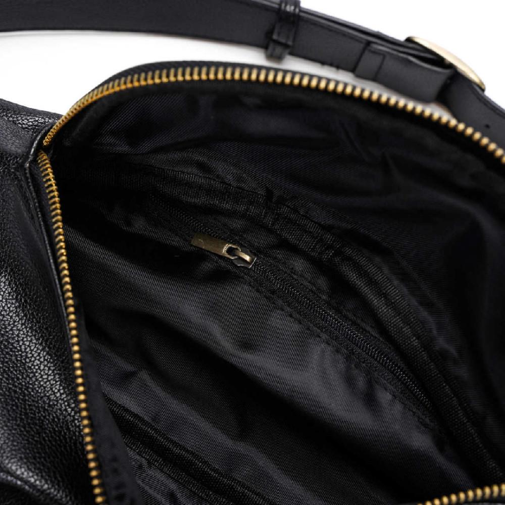 Waist Bag Men Portable Large Capacity Lychee Phone Bag Chest Bag Outdoor Sports Shoulder Bag