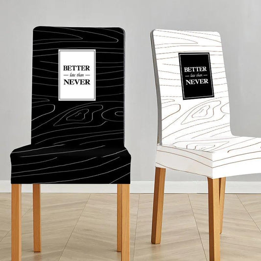 Simple Fabric One-piece Elastic Chair Cover Home Hotel Restaurant Universal Dining Chair Cover Stool Cover Dining Table Chair Cover
