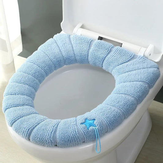 Toilet Mat Four Seasons Universal Household Toilet Seat Ring Square Seat Cushion Toilet Cover Net Red Universal Toilet Ring