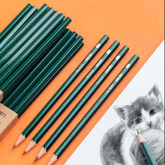 Hb2B2H Log Non-toxic Pencil Student Writing Test Drawing Hexagonal Rod Pencil