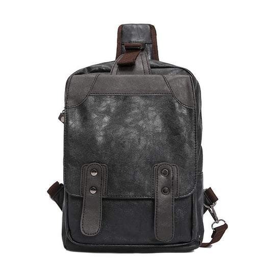 Chest Bag Men Waterproof Large Capacity Messenger Bag Outdoor Leisure Sports Fitness Shoulder Bag