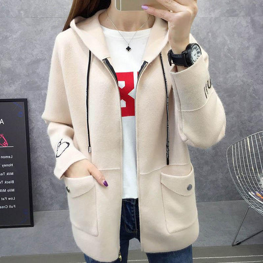 Spring and Autumn Sweater Ladies Knit Short Western Style Cardigan Jacket Jacket Women