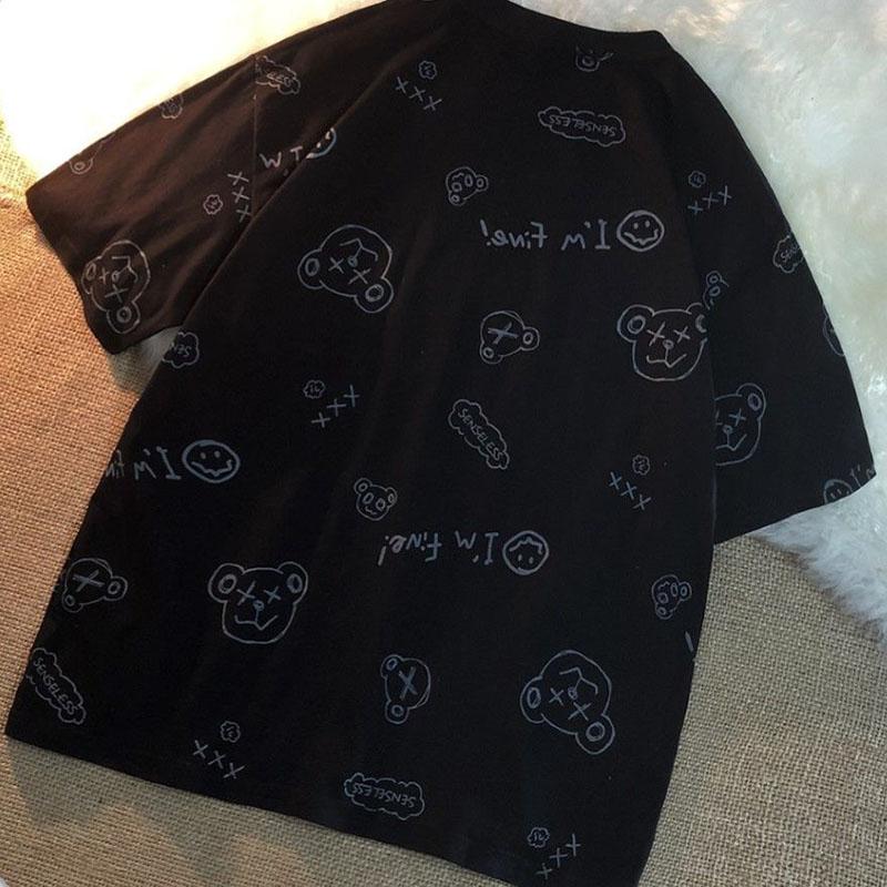 Women's Summer Short-sleeved Plus Size Loose Top All-match T-shirt