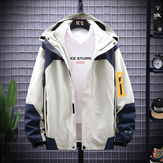 Couple Jackets Outdoor Sports Leisure Loose Wild Thick Warm Mountaineering Clothes