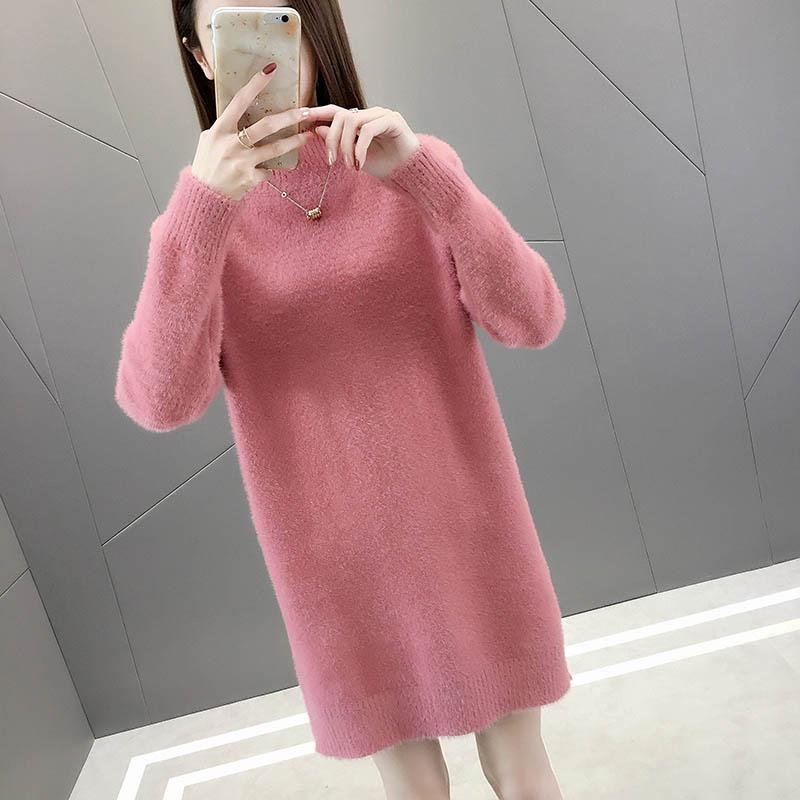 Women Oversized Knitted Sweater Batwing Sleeve Pullover Loose Outwear Tops