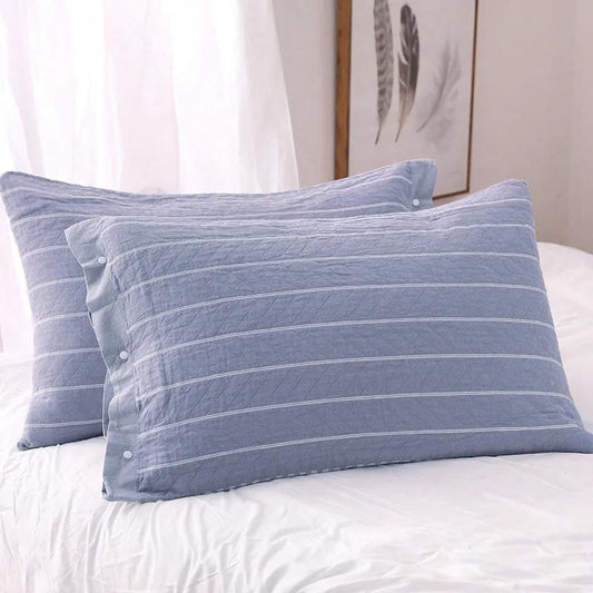 Double-sided Pillowcase for A Pair of Cotton Adult 48x74cm Large Pillowcase