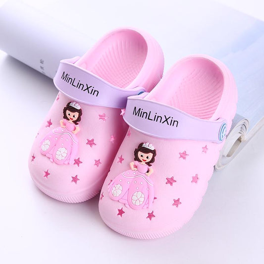 Sandals Kid's Sandals Soft Bottom Cartoon Non-slip Wear-resistant Summer Fashion Slippers