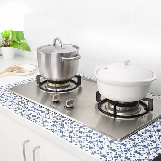 5-piece Kitchen Sink Countertop Waterproof Stickers Kitchen Sink Water Absorption Stickers Wash Countertops Self-adhesive Waterproof Stickers