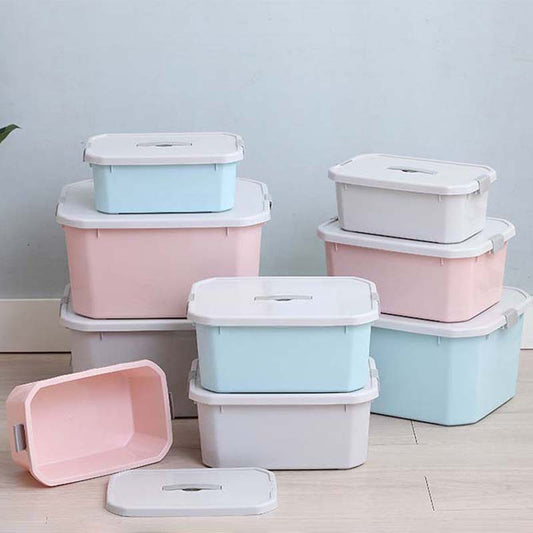 Household Storage Box Plastic Storage Box Item Finishing Snack Toy Storage Box
