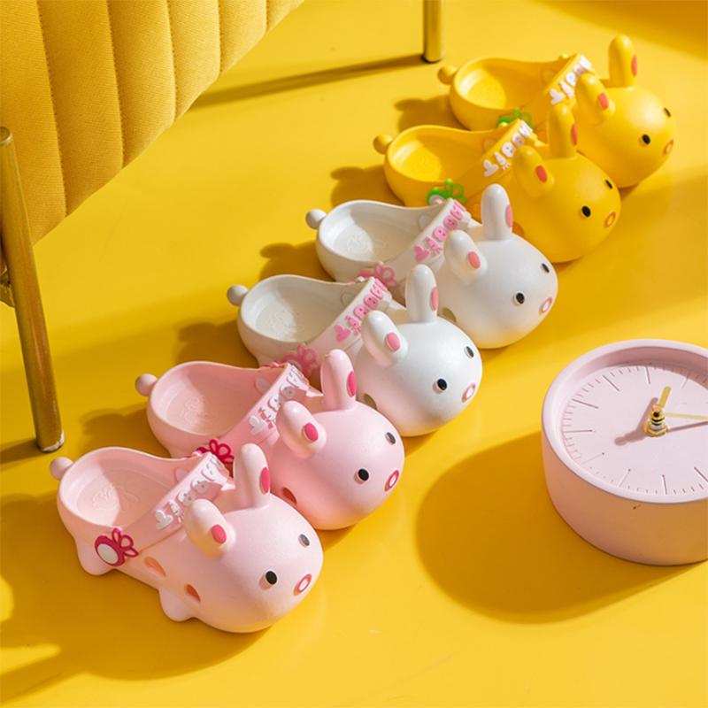 Summer Non-slip Soft Children's Hole Shoes Boys and Girls Soft-soled Indoor Parent-child Sandals and Slippers