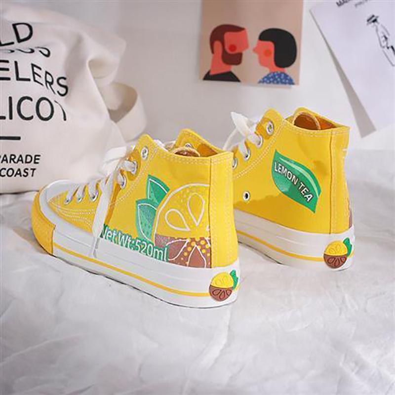 Canvas Shoes Women Trend Cloth Shoes Comfortable Breathable Flat Sneakers Women
