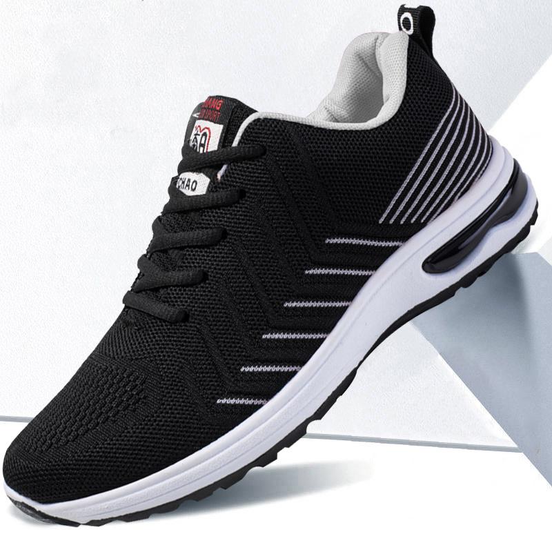 Men Shoes Lac-up Men Casual Shoes Lightweight Breathable Sneakers Men Running Shoes