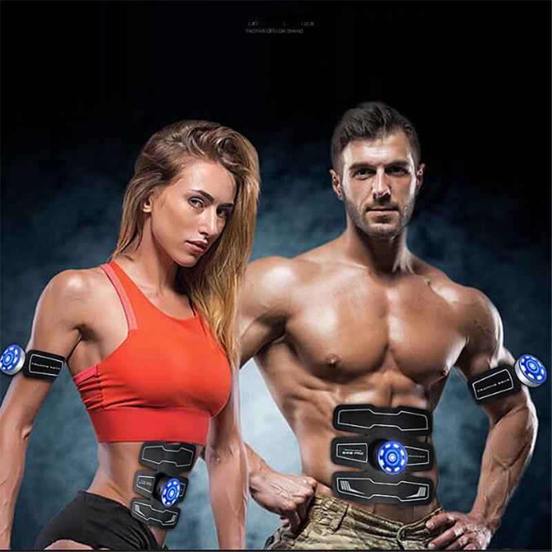 Arm Muscle EMS Massage Paste Patch Abdominal Muscles Stimulator Paste Sticker Batter Body Slimming
