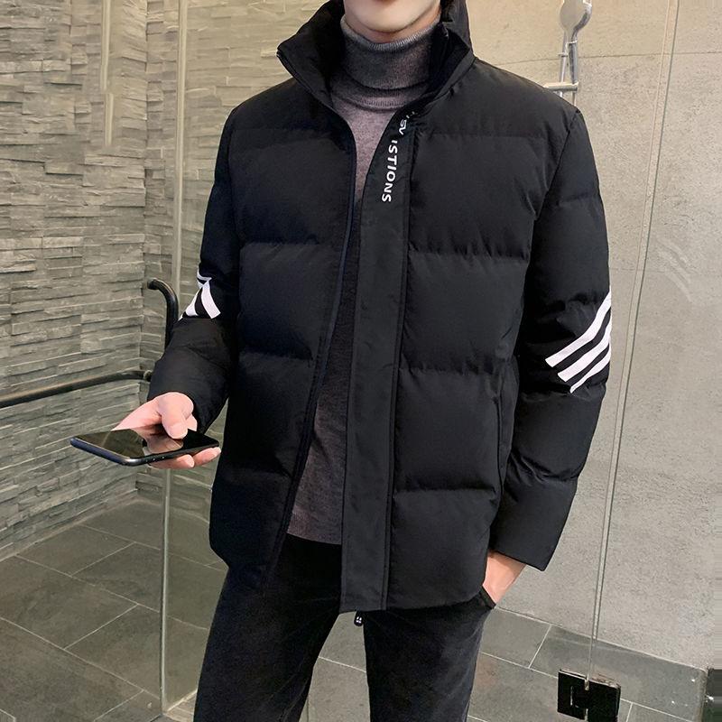 Cotton-padded Jacket Men's Winter Cotton-padded Jacket Hooded Padded Jacket Tooling Down Cotton Clothing Men's Thick Youth