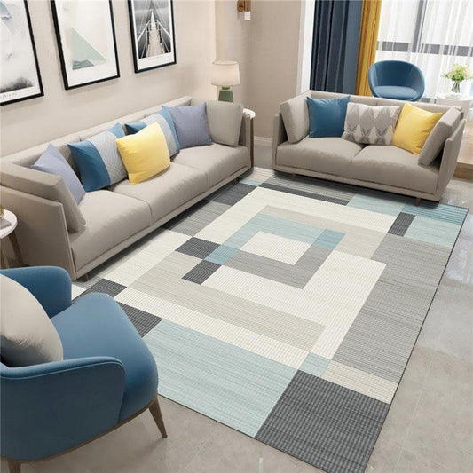 Ins Nordic Carpet Living Room Large Area Floor Mat Room Carpet Bedroom Full Shop Entry Floor Mat Home