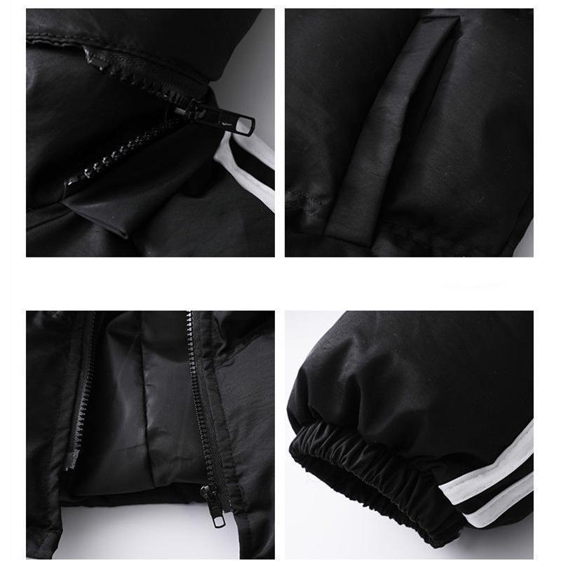 Cotton-padded Jacket Women's Winter Mid-length Korean Style Loose Thick Bread Jacket Casual Padded Jacket Down Padded Jacket