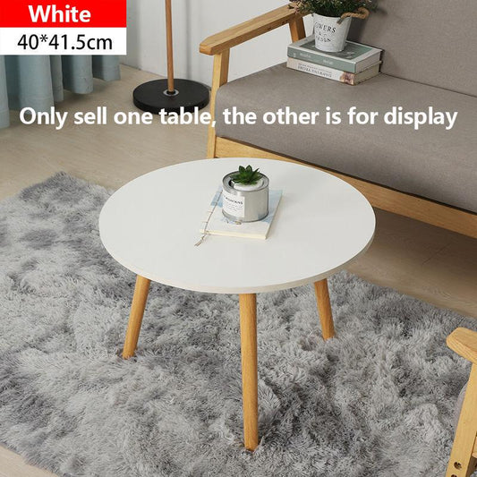 40cm DIY Coffee Table Sofa Side Table Sideboard Minimalist Style Furniture for Living Room Balcony
