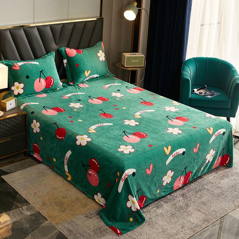 Plus Velvet Thick Warmth Soft Blanket Flannel Sheet Coral Fleece Blanket Four Seasons Blanket Nap Air Conditioning Blanket