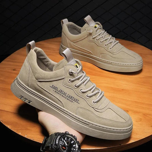 Men's Sport Shoes Non-slip Wear-resistant Light Weight Shoes Spring and Autumn Skateboarding Shoes Casual Sneakers Breathable Running Shoes