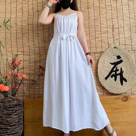 Summer Beach Skirt Female Seaside Vacation Dress Large Size Long Big Swing Skirt