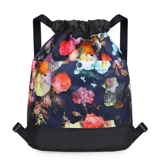 Ladies Lightweight Travel Nylon Beam Bag Versatile Fashion Student Sports Travel Backpack