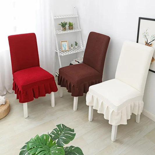 Thickened Chair Cover Stool Cover Household Elastic Chair Back Cushion Universal Universal Household Dining Table and Chair Cover