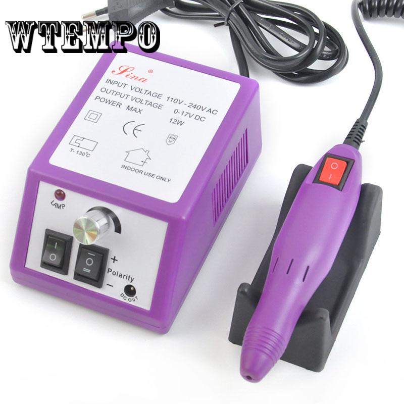 Electric Apparatus for Manicure Gel Cuticle Remover Nail Drill Bits Milling Cutter Manicure Machine