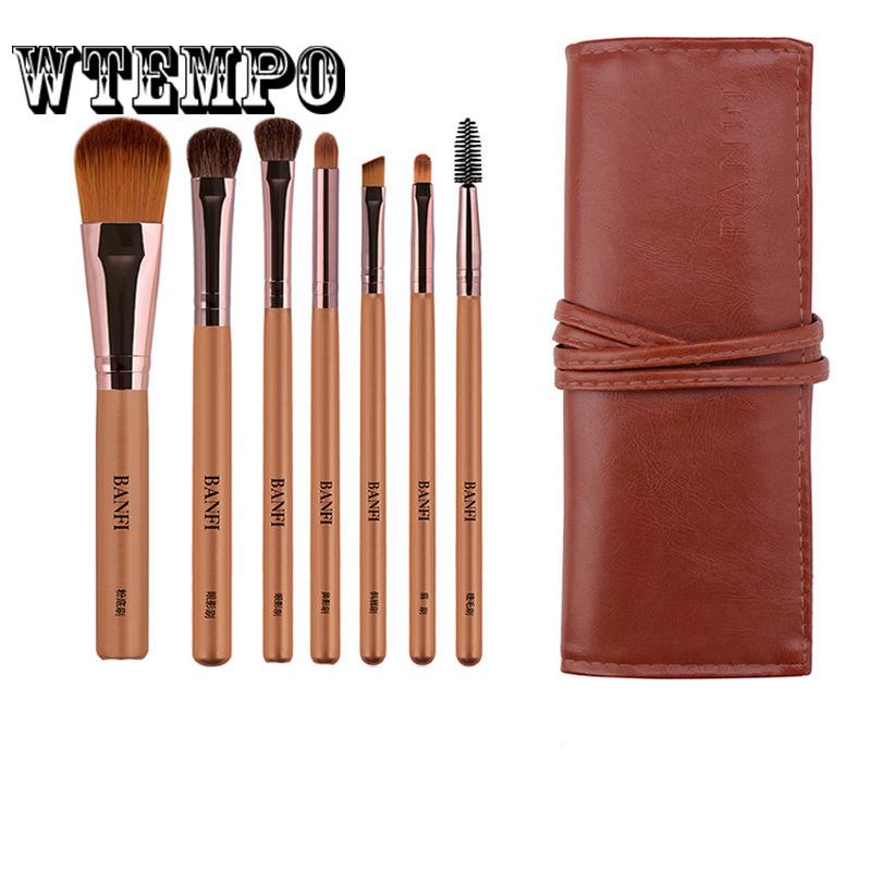 7 Professional Makeup Brush Set for Women Face Eye Eyeshadow Brushes Cosmetic Brush Tool