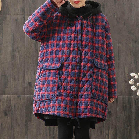 Large Size Cotton-padded Coat Women's Winter Clothes Mid-length Coat Women's Fall/winter Loose Coat