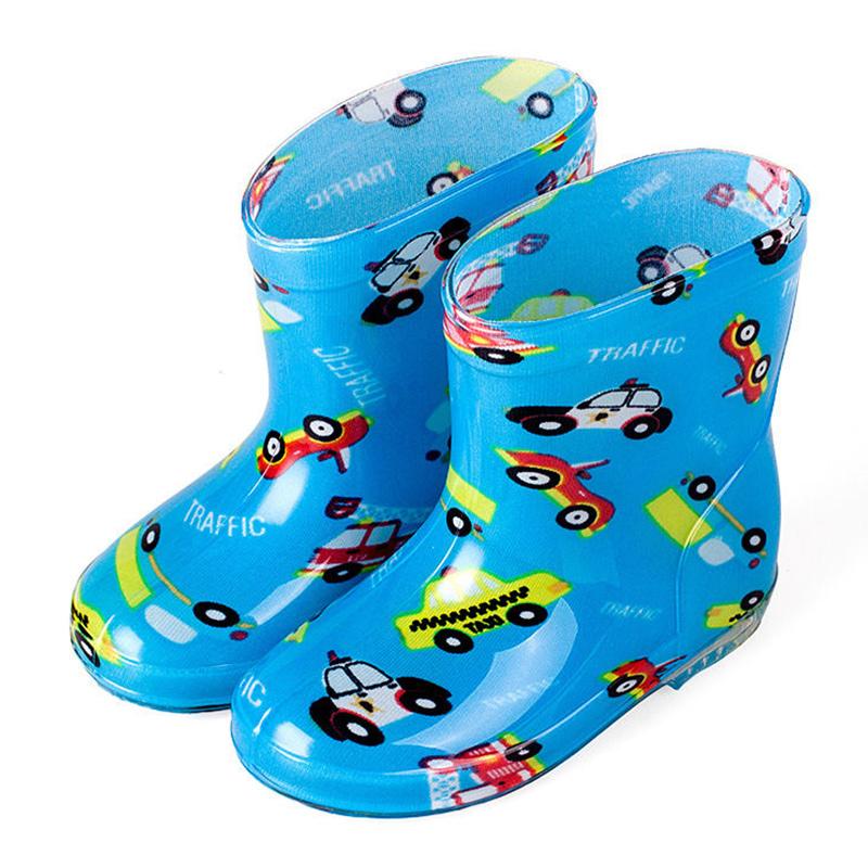 Four Seasons Rain Boots Rain Boots Non-slip Waterproof Lightweight Men's Rain Boots Water Rubber Shoes