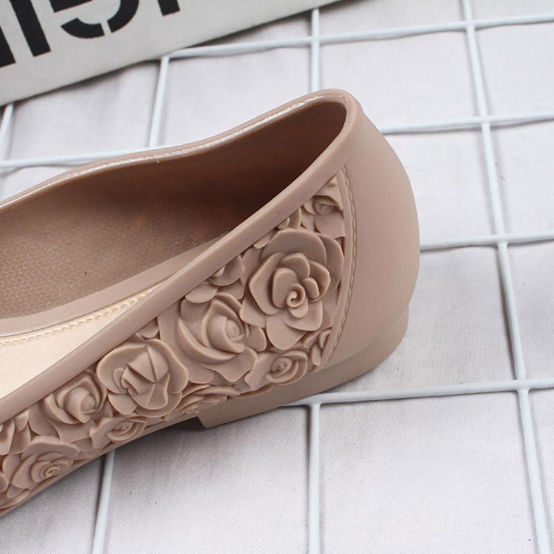 Women's Pointed Toe Sandals Non-slip Outer Wear Low-top Waterproof Single Shoes Casual Shoes