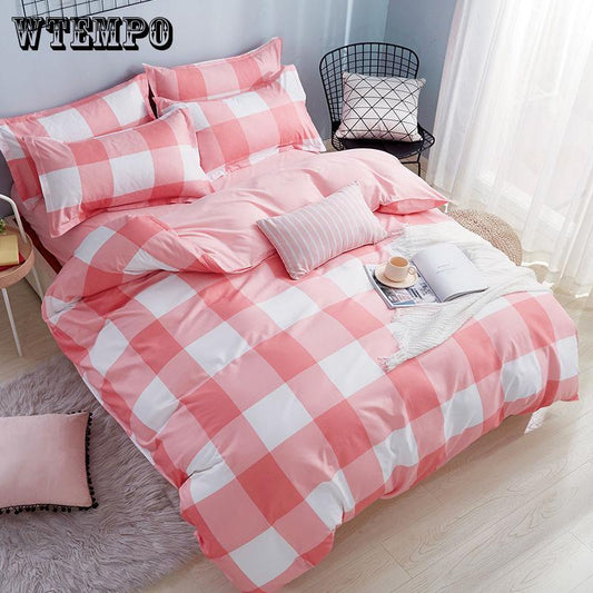 Pillowcase Duvet Cover Set Printing Bedding Sets Queen Double Full Twin Size Duvet Cover