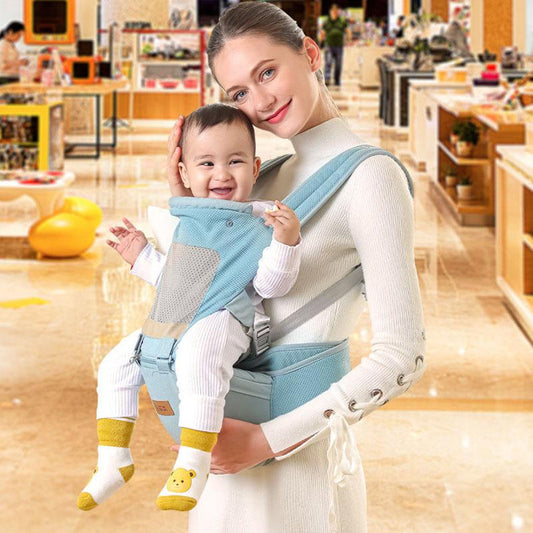 Baby Carrier Waist Stool Summer Breathable Lightweight Multi-functional Go Out To Hold The Baby Artifact Before and After The Four Seasons Universal
