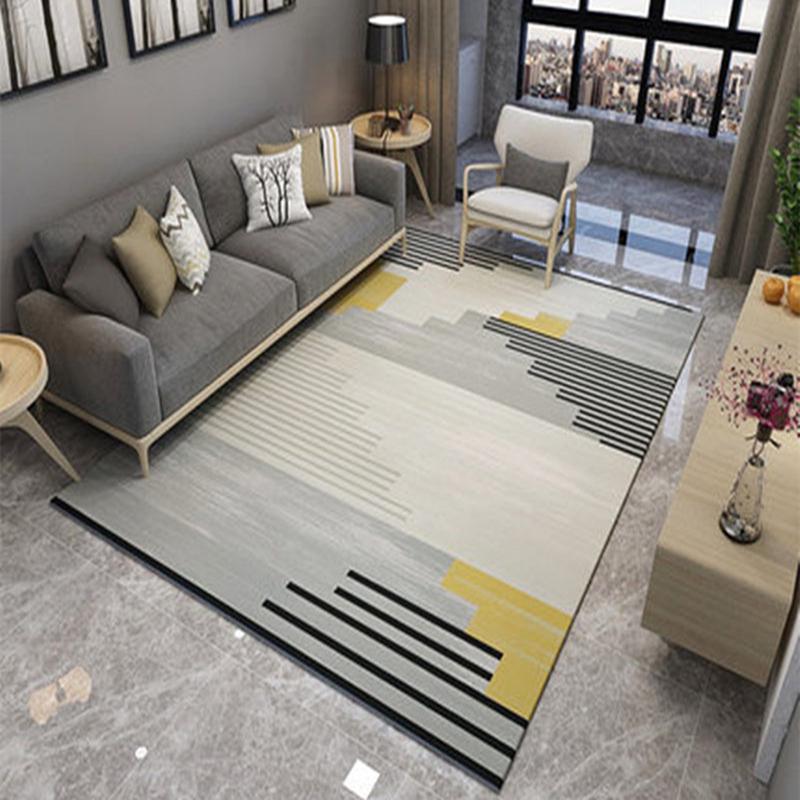 Nordic Flower Art Carpet For Living Room Bedroom Anti-slip Large Rug Floor Mat Carpets Area Rugs