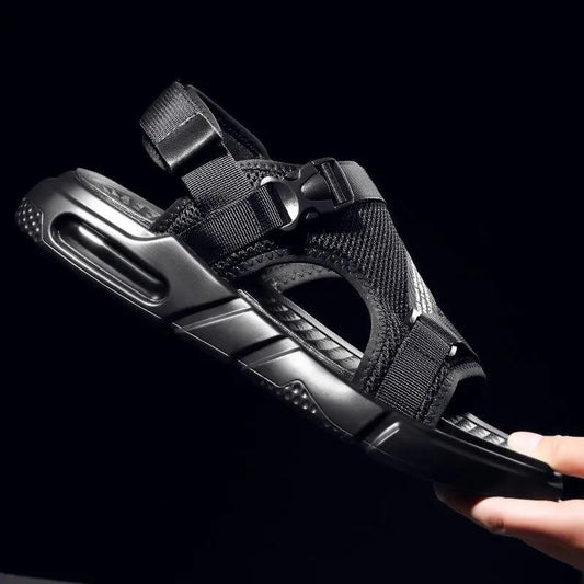 All-match Cushion Sandals Men's Summer Sandals Moisture Sweat-proof Leisure Sports Beach Shoes