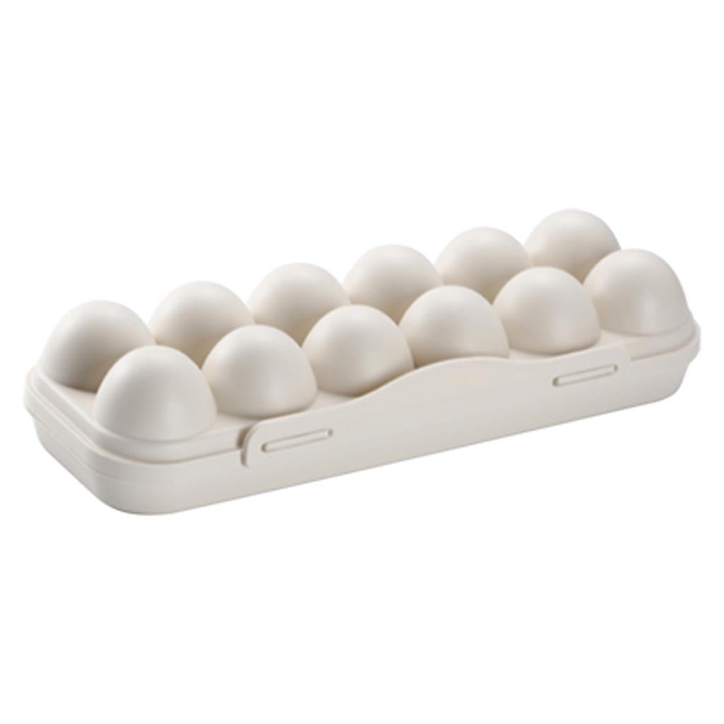 Egg Tray Holder Box Refrigerator Crisper Storage Container