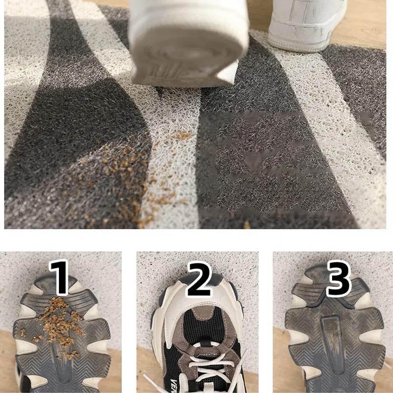 European Style Entrance Creative Piano Wire Loop Waterproof Can Be Cut Music Custom Entrance Rub Feet Easy To Clean Entrance Doormat