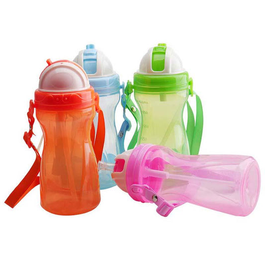 Baby Bottle Juice Breastfeeding Anti -Colic With Natural Nursing Straw Newborn Infant