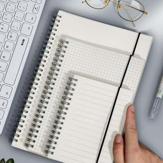 Coil Notebook Simple College Student Classroom A5 Horizontal Notepad
