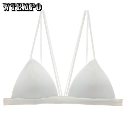 Europe and America Sexy Small Strap Wrapped Chest Long Deep Girl Tube Top Simulation Silk Underwear